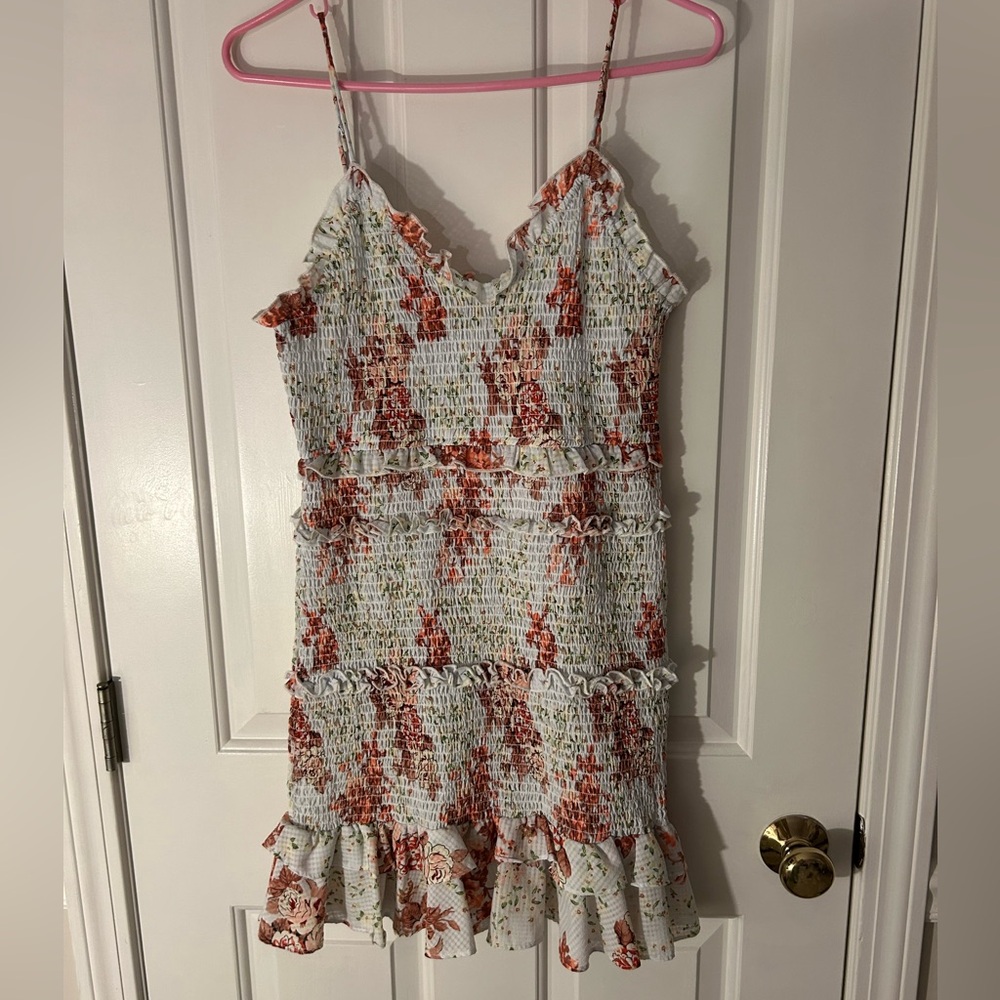 Zara floral summer dress